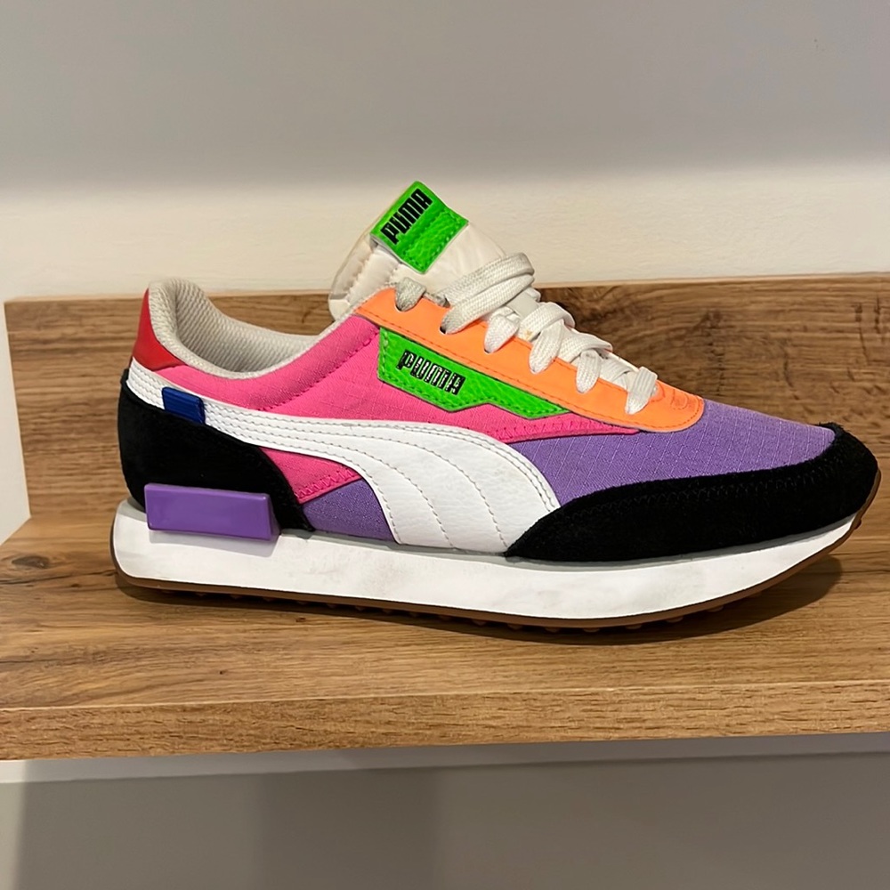 Puma future rider luminous purple/ fluo pink 7 1/2